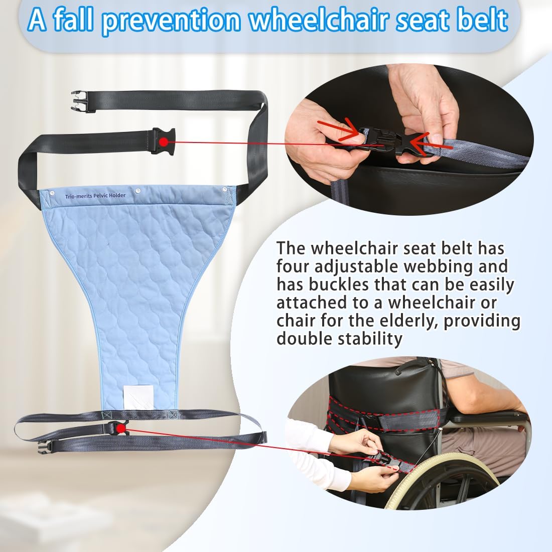 Absorbent Triangle Pelvic Holder