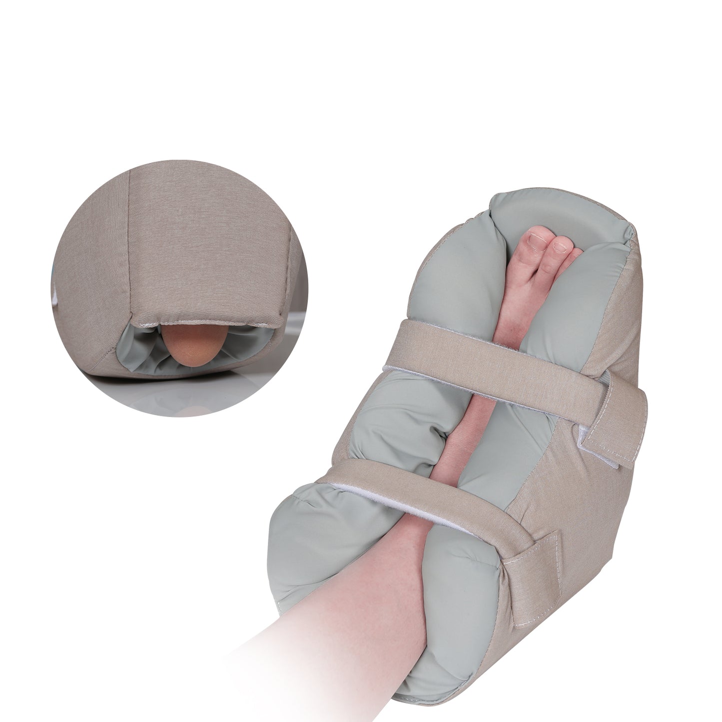 Egg Crate Foam Heel Protector (1 Pair)