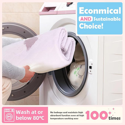Silky feel incontinence pad