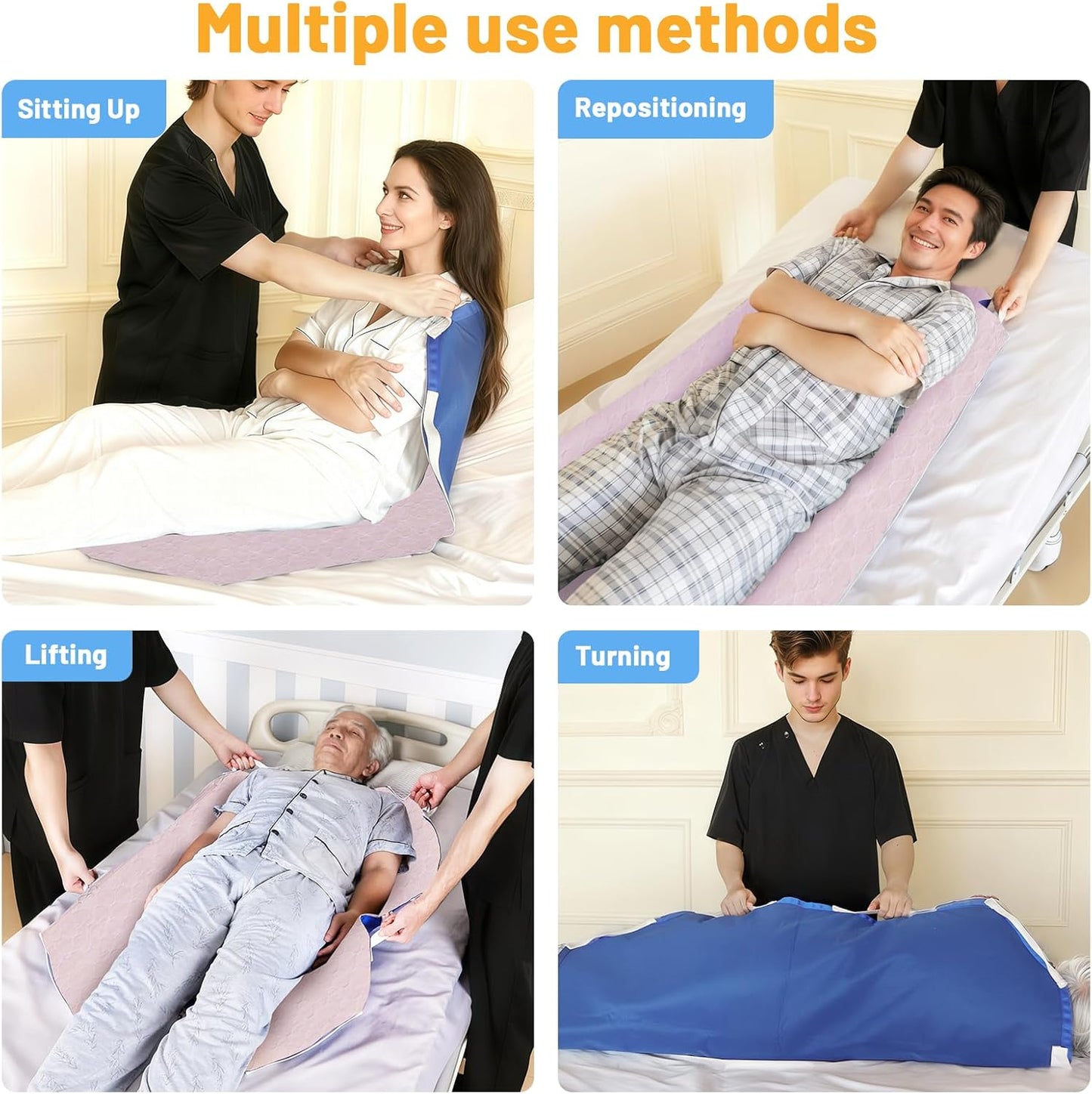 Incontinence pad with handles