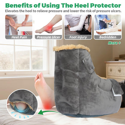 Thick Sherpa Lining Heel Protectors （1 pair）