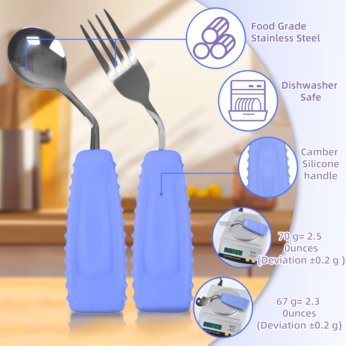 Small spoon & fork set