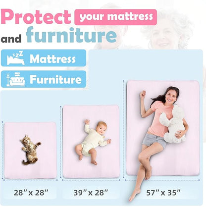 Silky feel incontinence pad