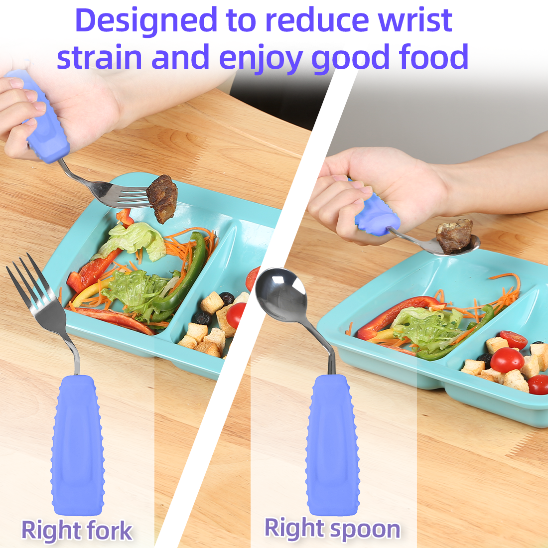 Small spoon & fork set