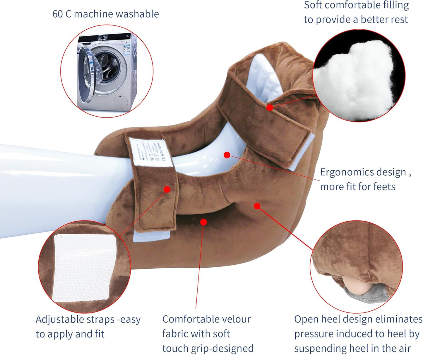 Velvet Heel Protector （1 pair）