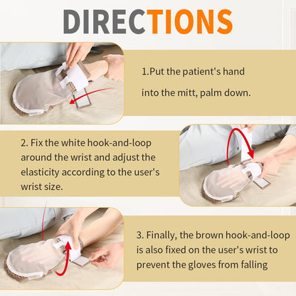 Full View Zipper Opening Hand Mitts