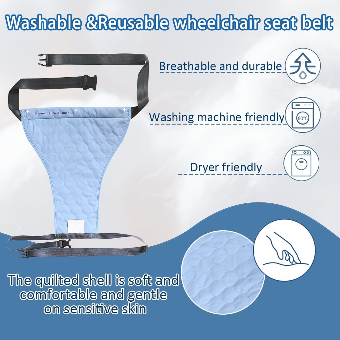 Absorbent Triangle Pelvic Holder