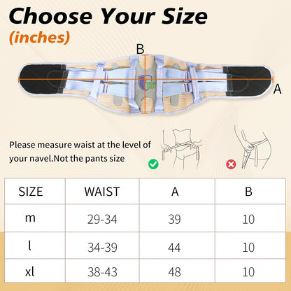 Caregiver waist support brace