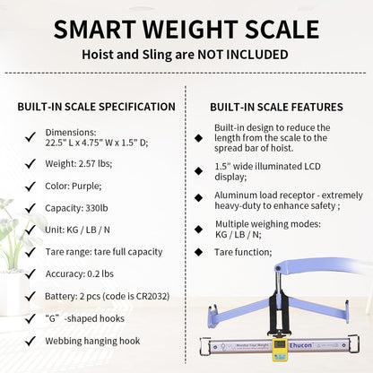 Hoyer Lift Paitent Weight Scale