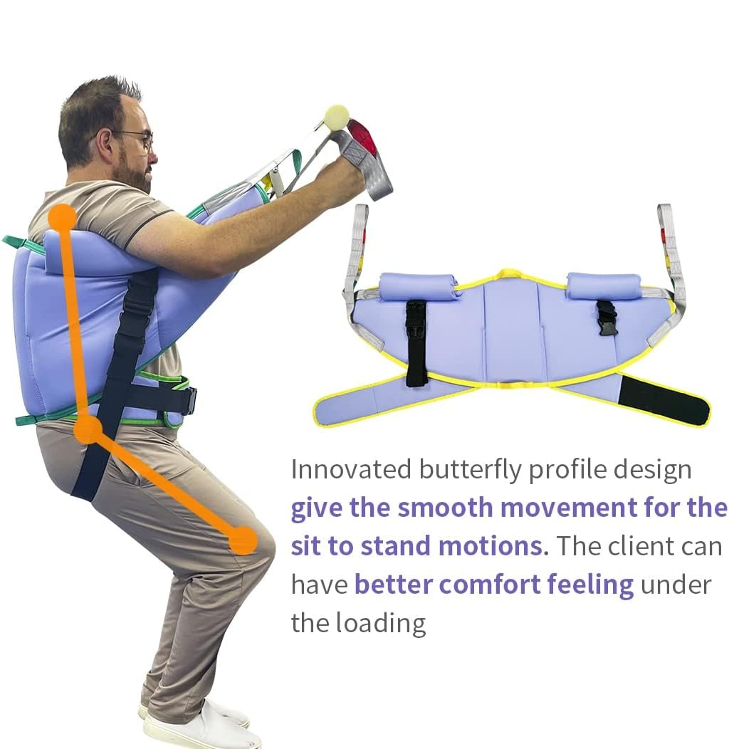 Sit to Stand Sling with Safety Support Belt