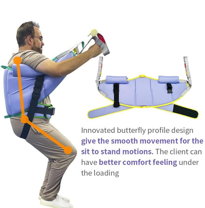 Sit to Stand Sling with Safety Support Belt