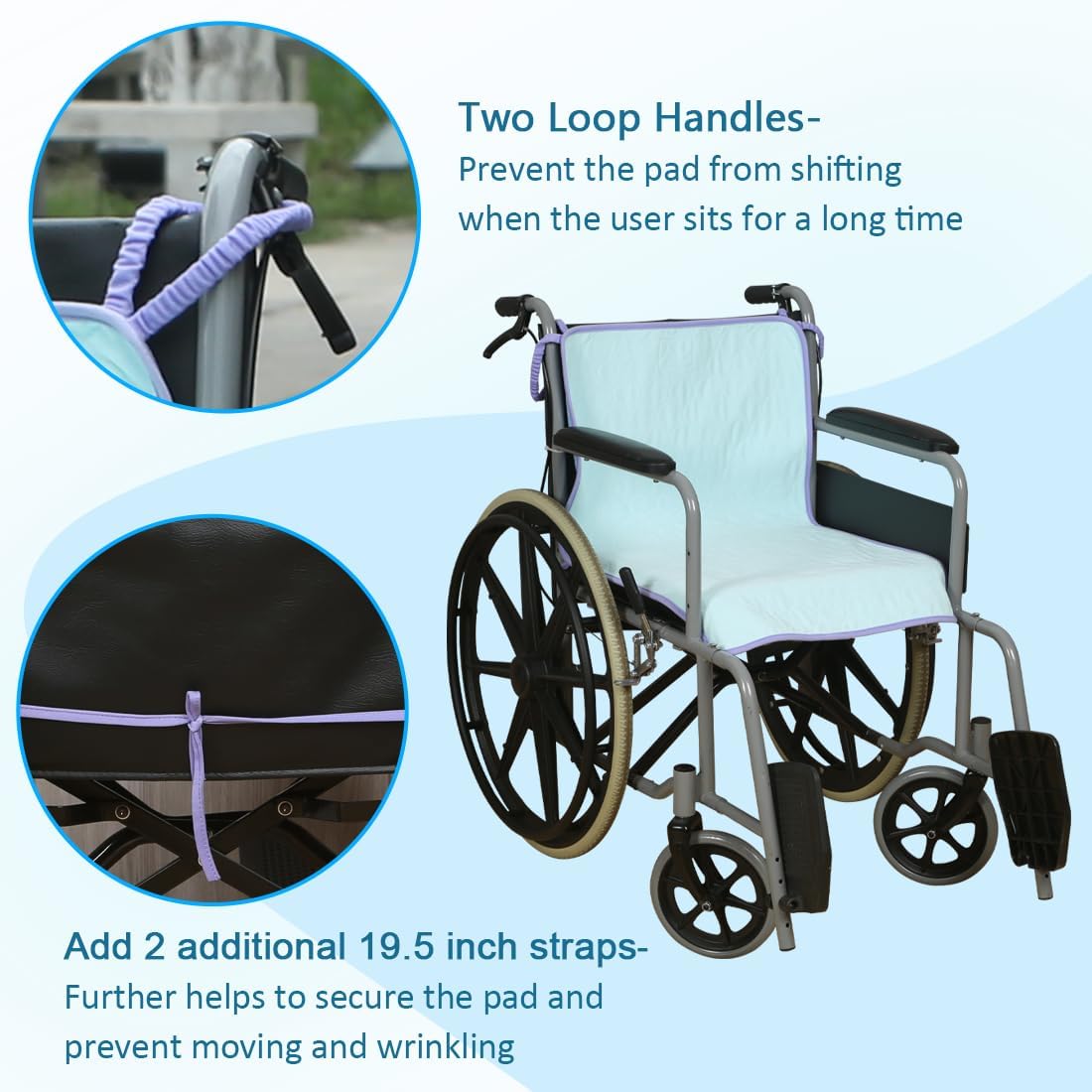 Wheelchair Highly Absorbent Incontinence Pad