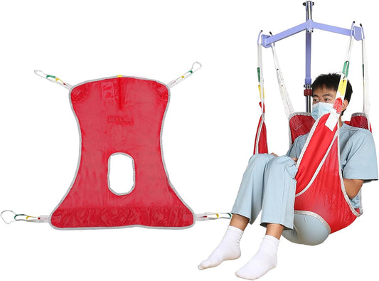 Full Body Mesh Sling with Commode Opening