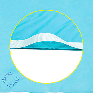 Flat Transfer Slide Sheet with Handles