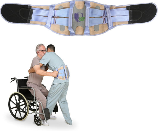 Caregiver waist support brace