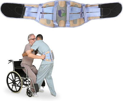 Caregiver waist support brace